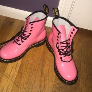 pink Doc Martins
